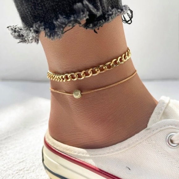 Jewelry - NEW in packages. 6 anklets or bracelets.